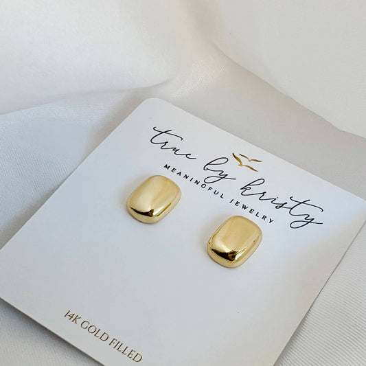 Mabel Gold Filled Stud Earrings