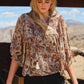 Teri Floral Blouse