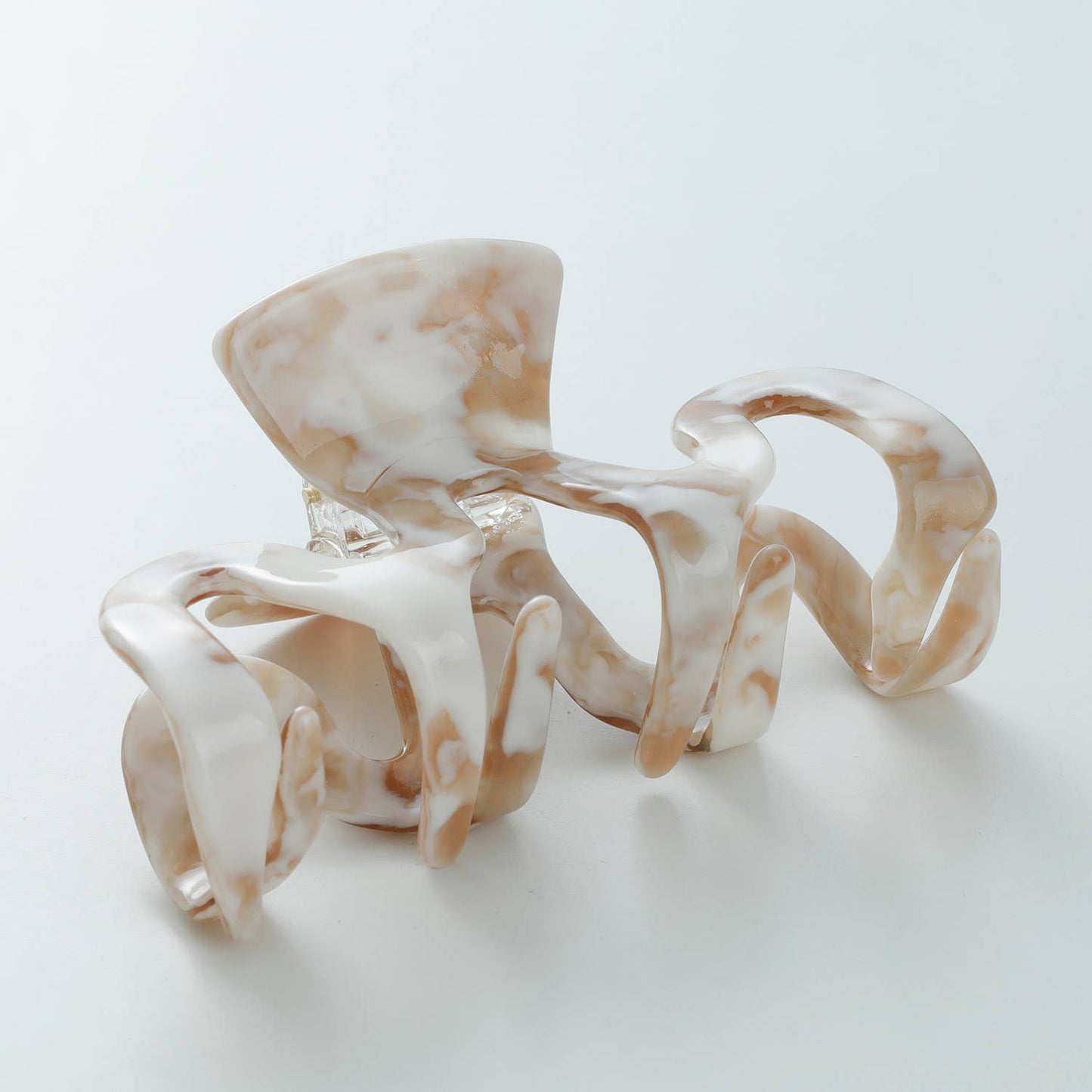 Calacatta Gold Large | Assorted Large Claw Clips