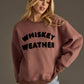 Mocha Whiskey Weather Sweatshirt