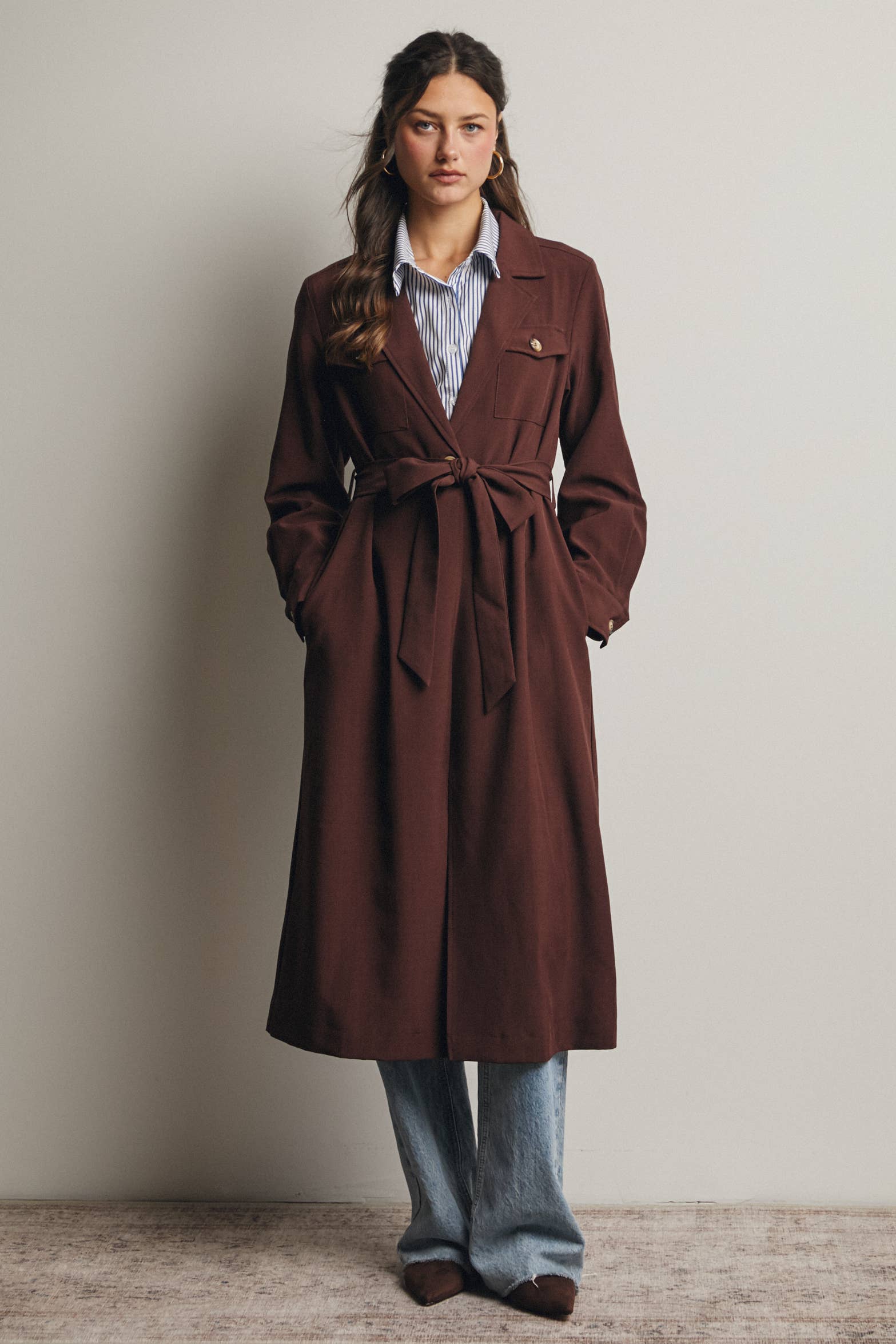 Margo Belted Trench Coat