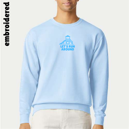 Embroidered Adult Crewneck