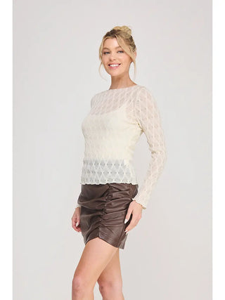 Drea Mesh Long Sleeve