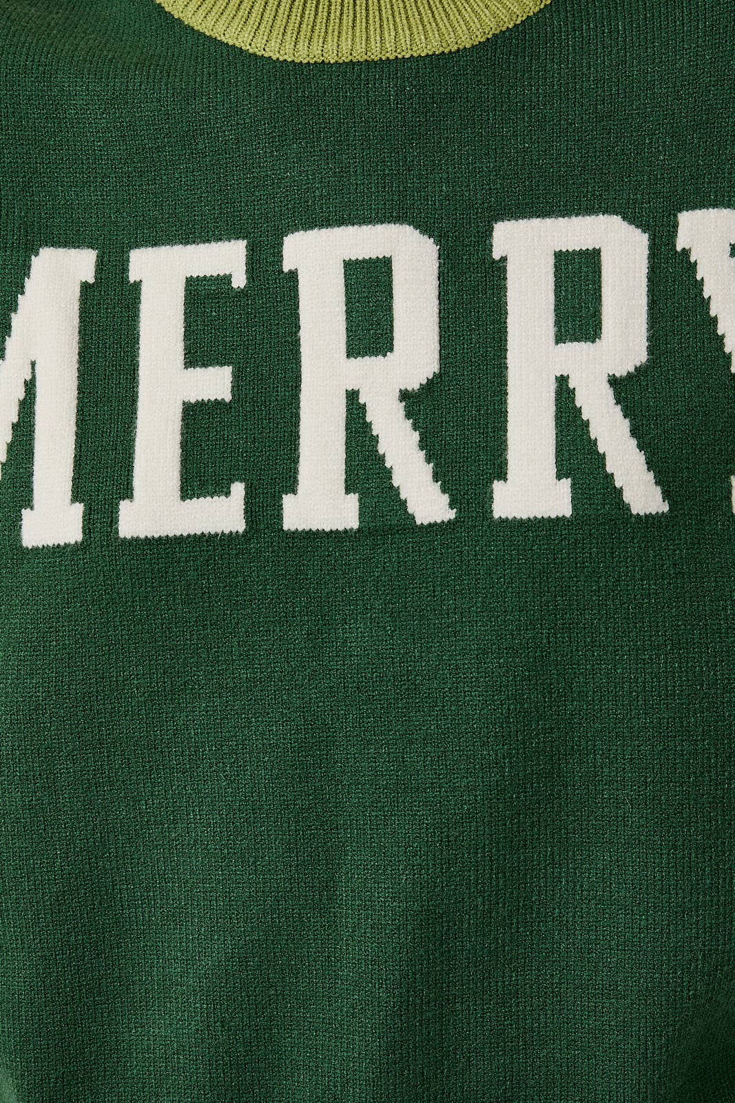 “MERRY" SWEATER