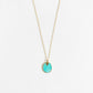 Free Spirit Turquoise Necklace Gold Filled