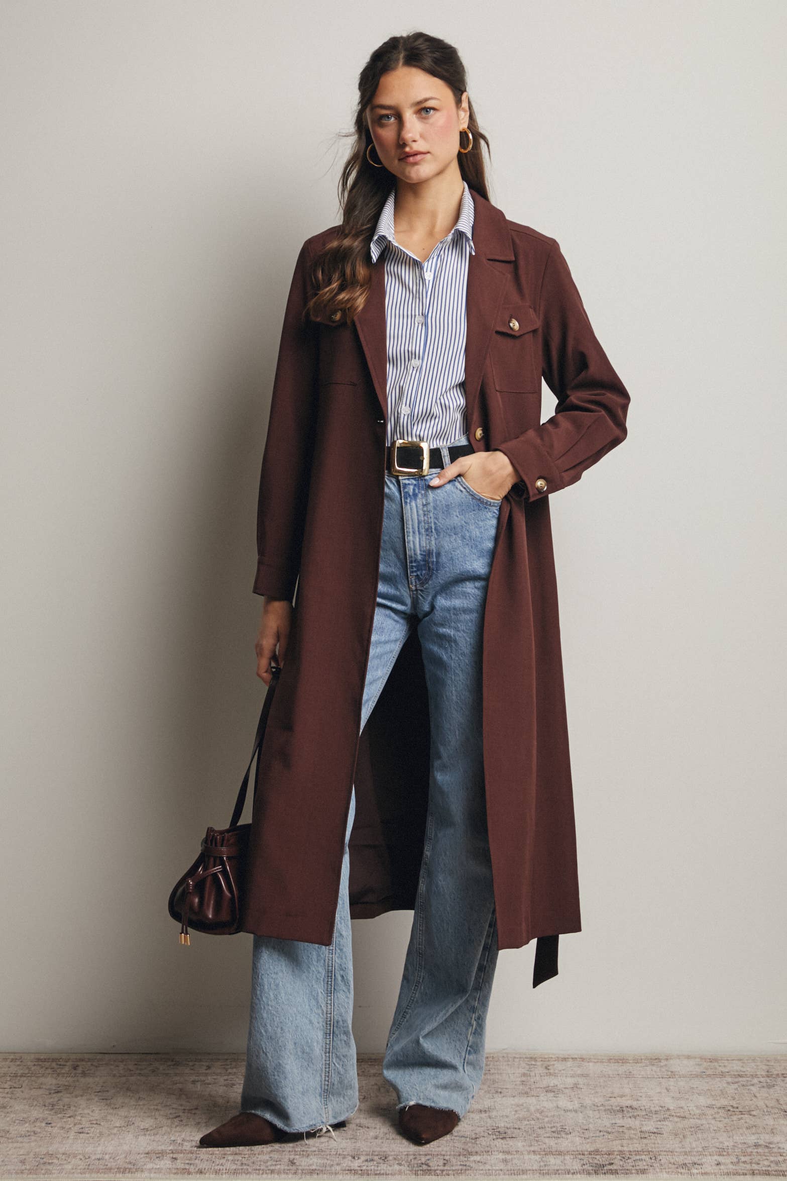 Margo Belted Trench Coat