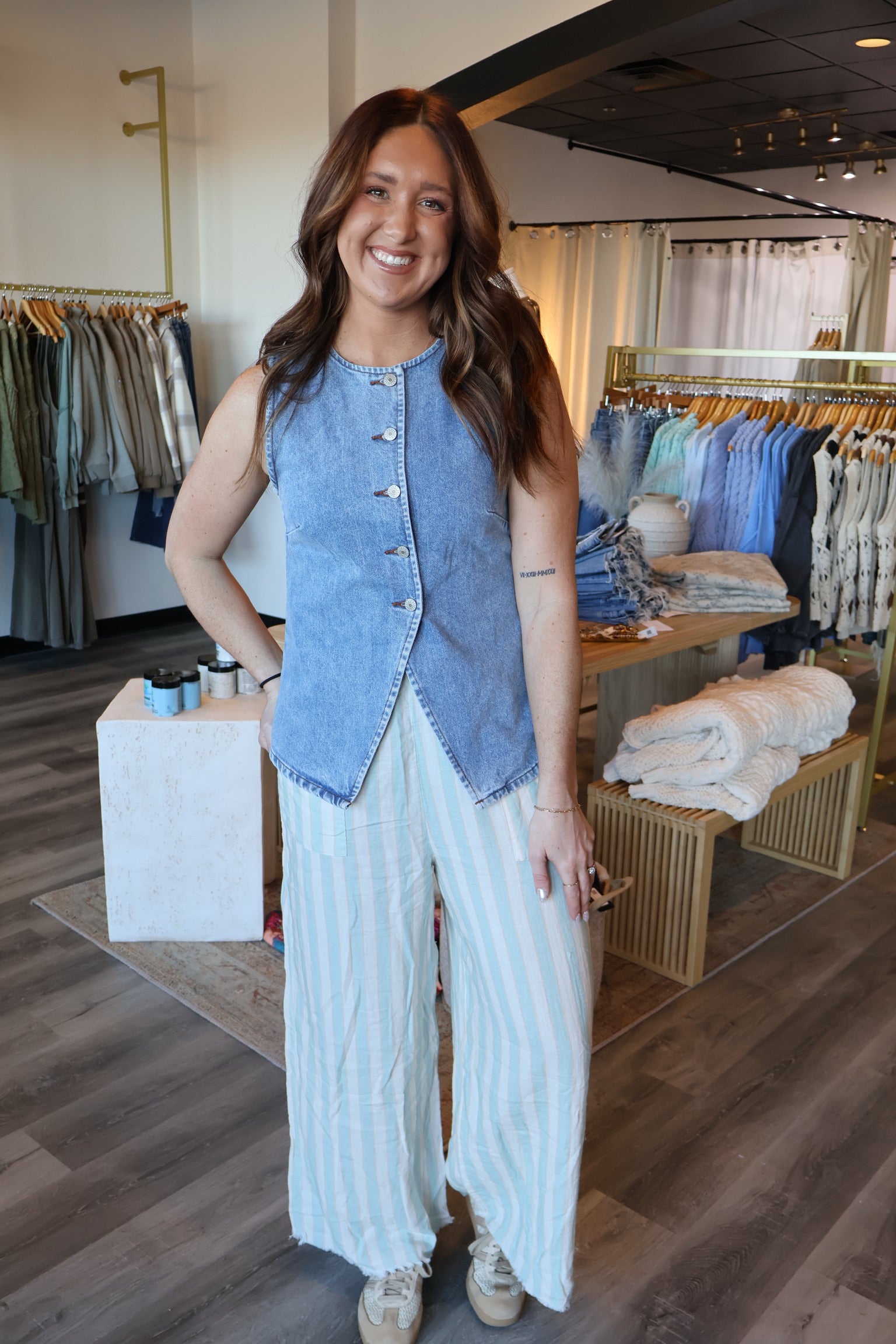 Callie Button Down Vest