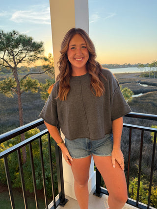 Karissa Boxy Knit Crew