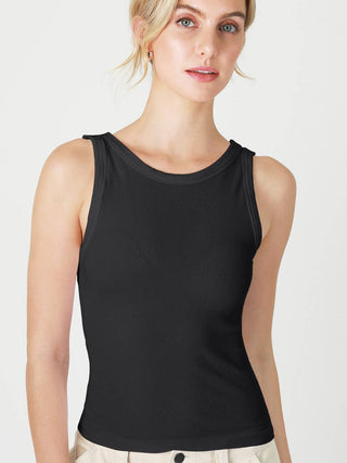 Violet Reversible Ribbed Tank Top