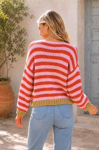 Shay Striped Pullover