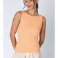 Gianna Clean Boat Neck Tank Top