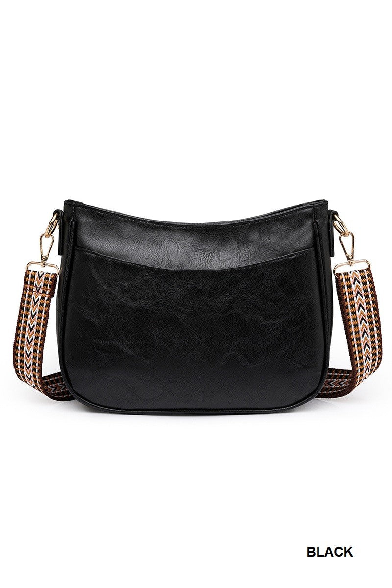 Ryan Vegan Leather Messenger Bag