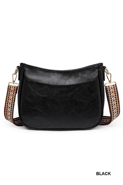 Ryan Vegan Leather Messenger Bag