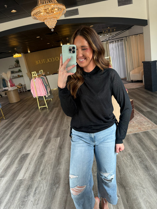 Gracie Modal Hooded Long Sleeve