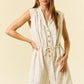 Delilah Pin Stripe Romper