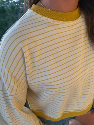 Hanna Striped Sweatshirt