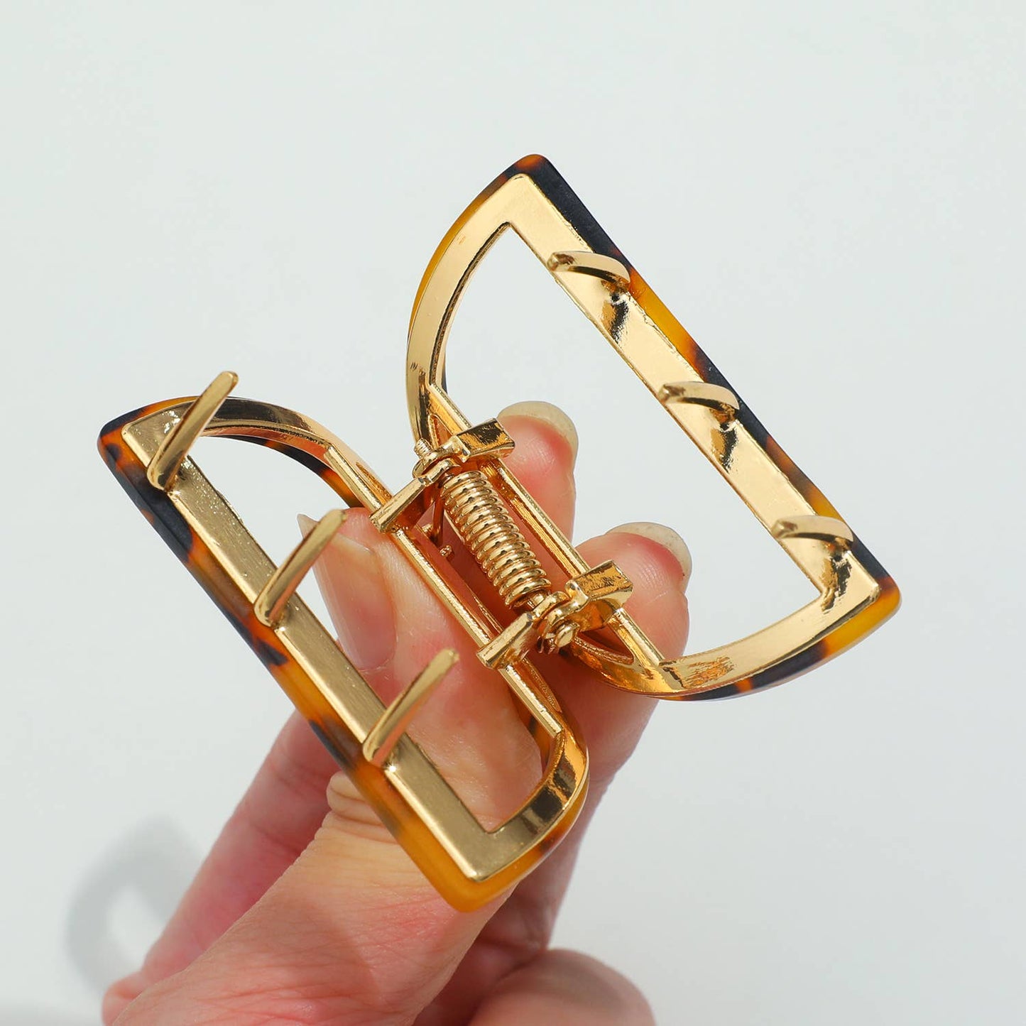 Rosalie Core | Classic Small Half Moon Metal Claw Clip