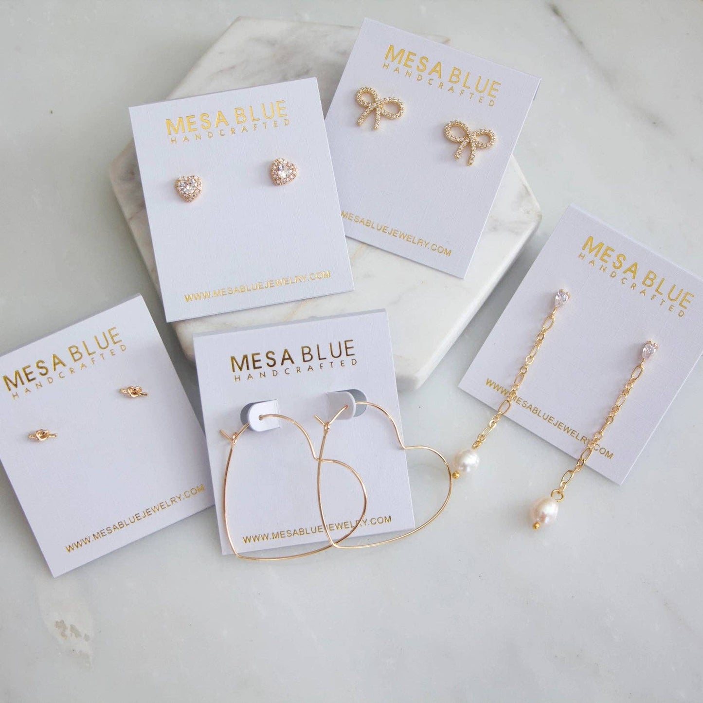 Love Knot Stud Earrings