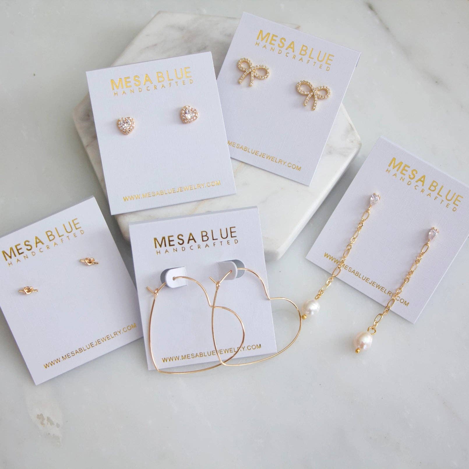 Love Knot Stud Earrings