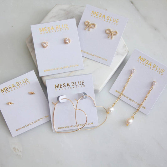 Love Knot Stud Earrings