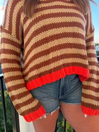 Shay Striped Pullover