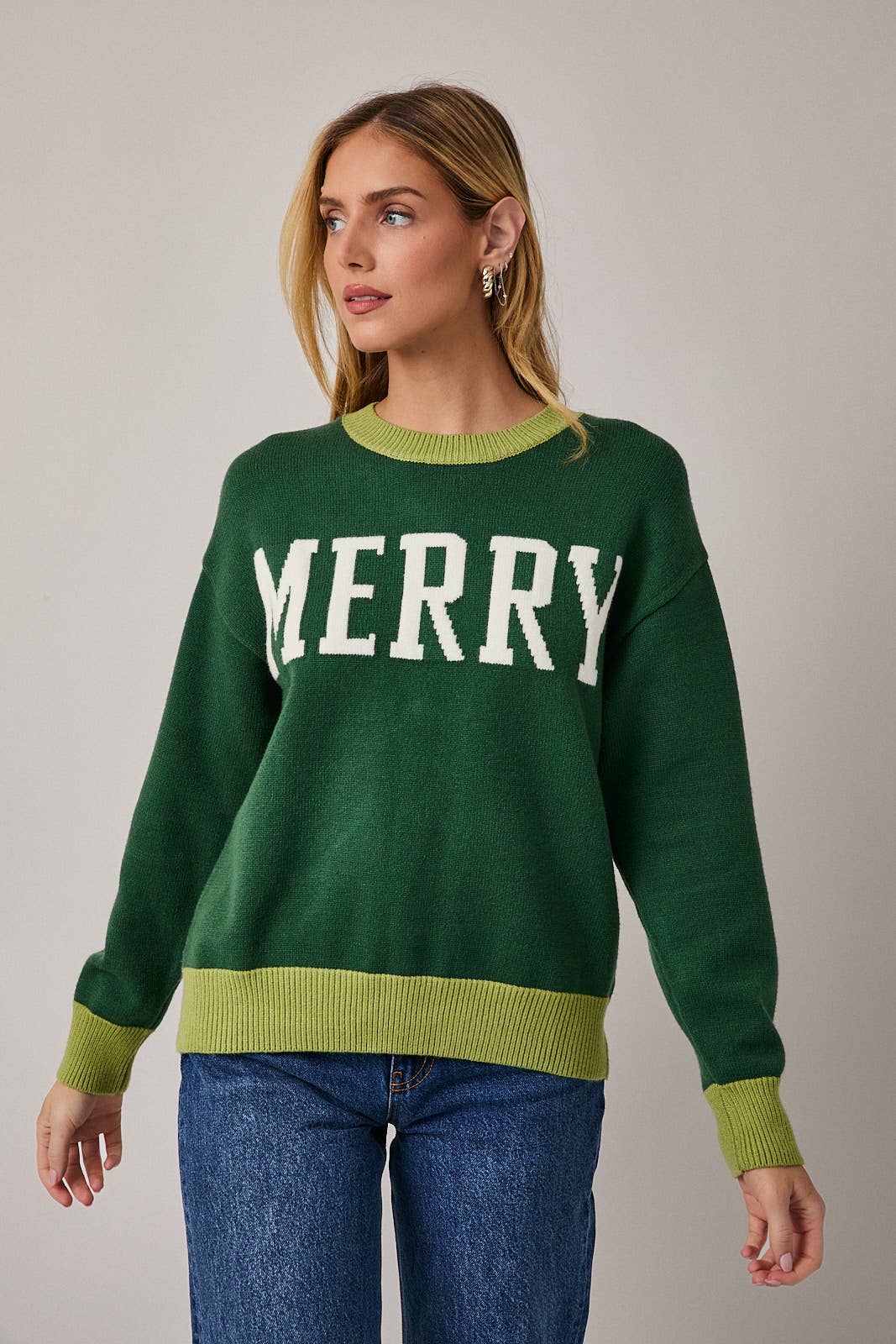 “MERRY" SWEATER