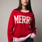 “MERRY" SWEATER