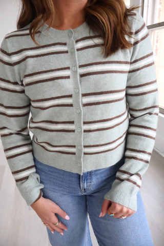 Medina Stripe Cardigan