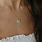 Free Spirit Turquoise Necklace Gold Filled
