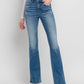 Hazel High Rise Full Length Bootcut Jeans