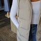 Bonnie Hooded Zipper Longline Vest