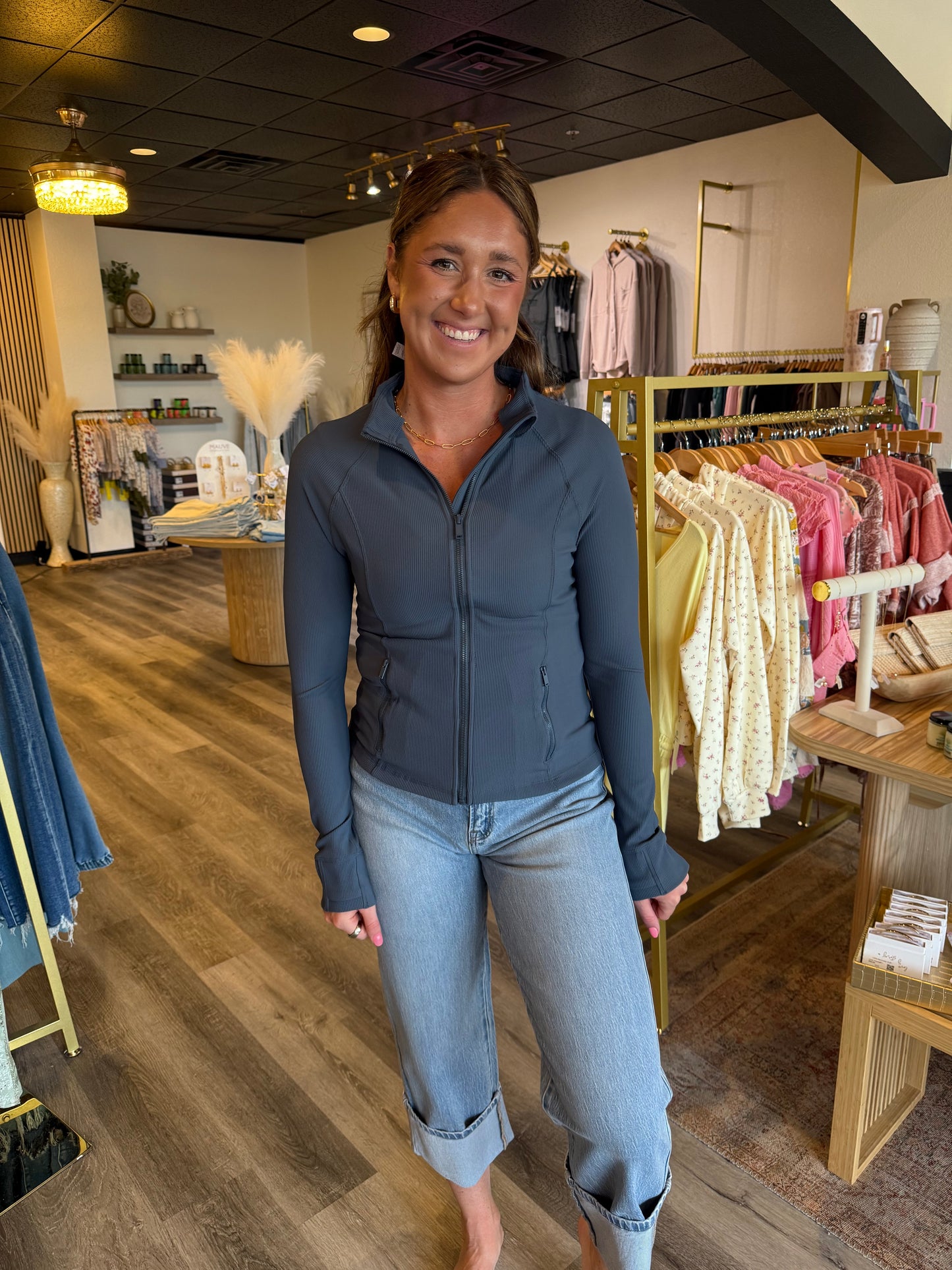 Arlene Ribbed Jacket