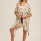 Kimmy Mosaic Print Kimono