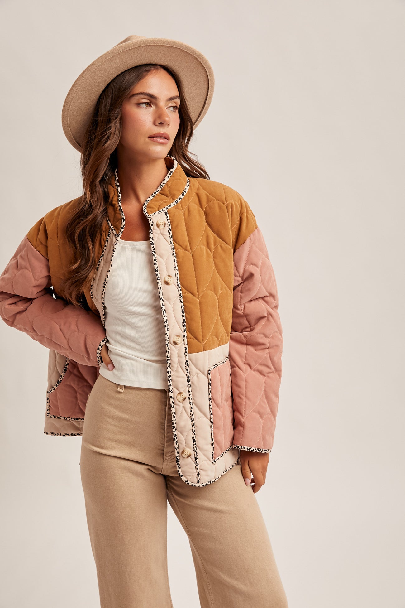 Avery Color Block Jacket