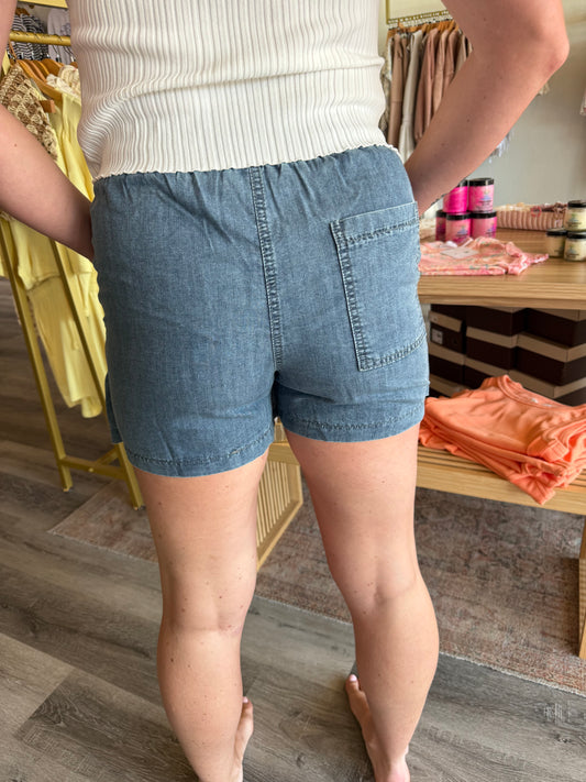 Mandy Denim Skort