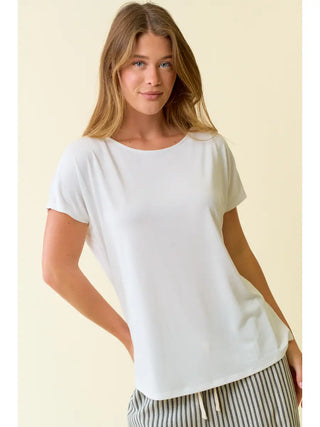 Jersey Cutout Shirt