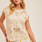 Sunny Cotton Sweater Top