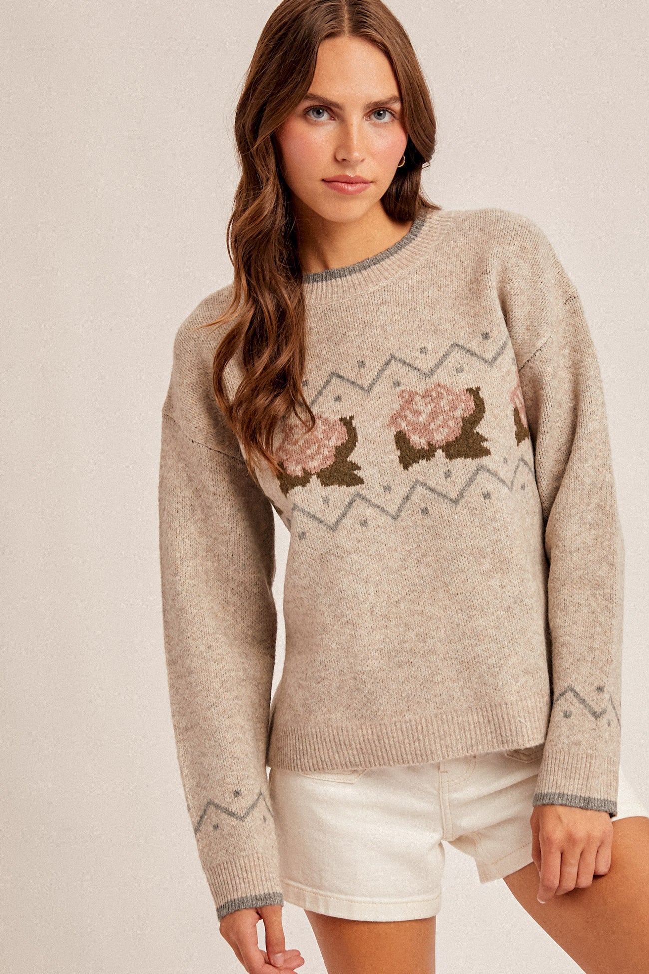 Vintage Rose Sweater