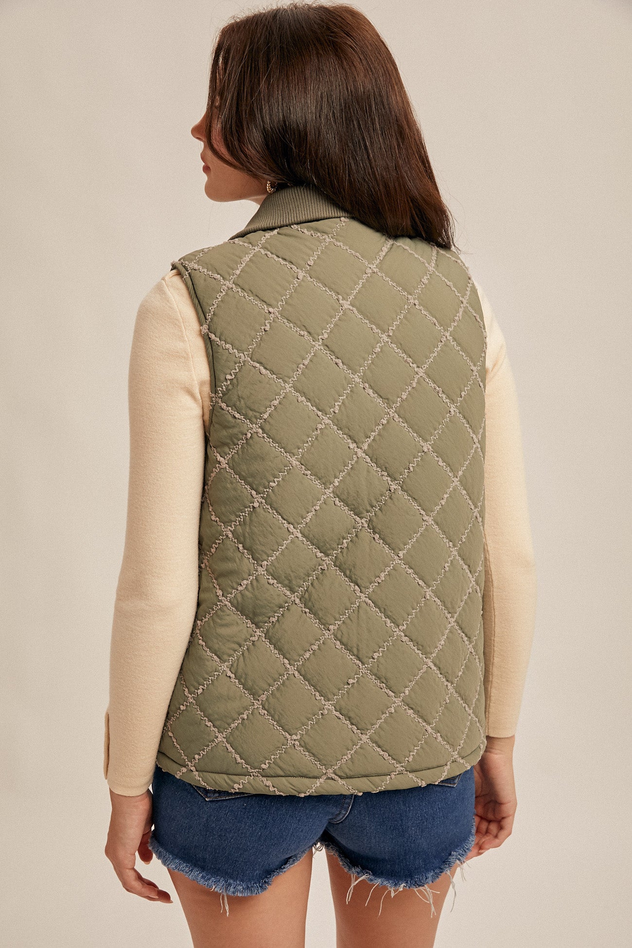 Wren Stitch Detail Vest
