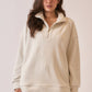 Mac French Terry High Neck Zip Up