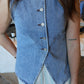 Callie Button Down Vest
