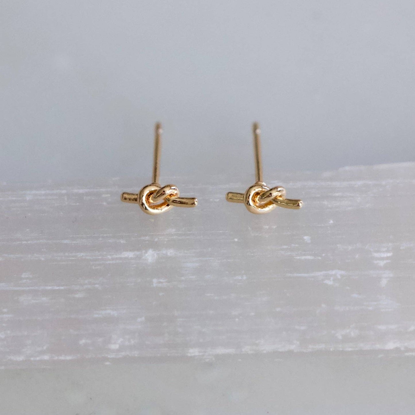 Love Knot Stud Earrings
