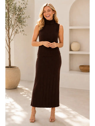 Brielle Mock Neck Set
