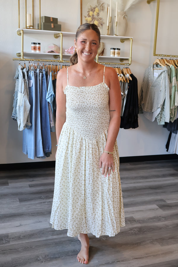 Rae Floral Smocked Dress
