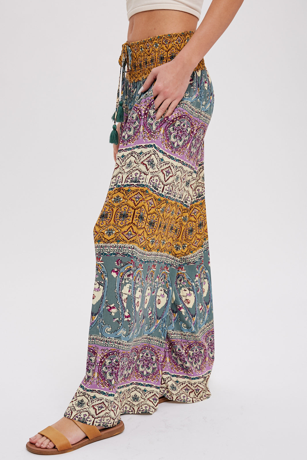 Jenna Boho Wide Leg Pants