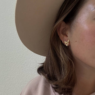 Quincy Bow Earrings