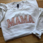 Mama Sleeper Embroidered Crewneck