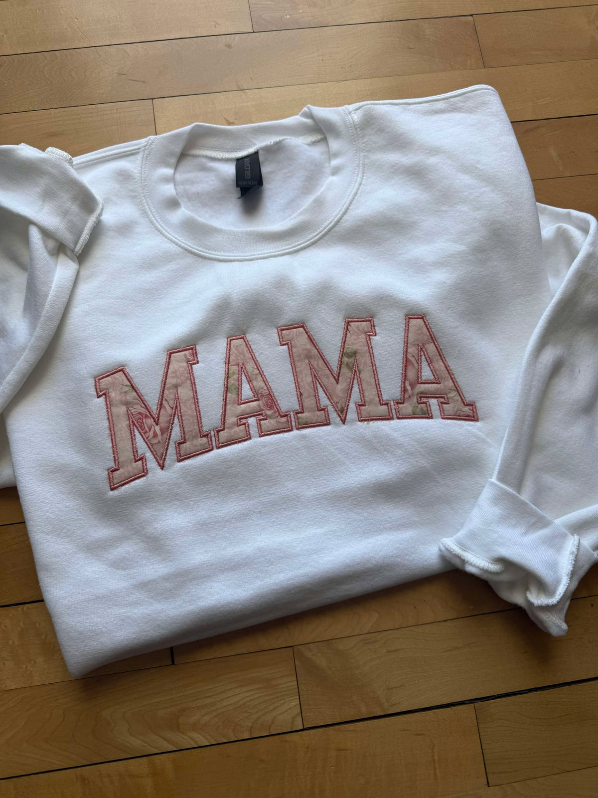 Mama Sleeper Embroidered Crewneck