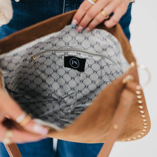 Rosalie Suede Hobo Bag