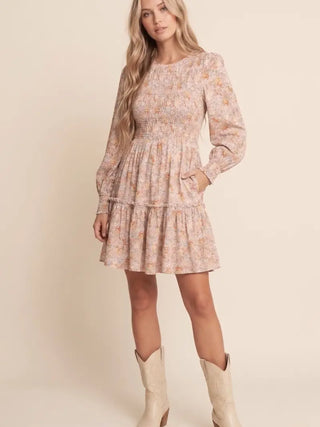 Aimee Long Sleeve Mini Dress